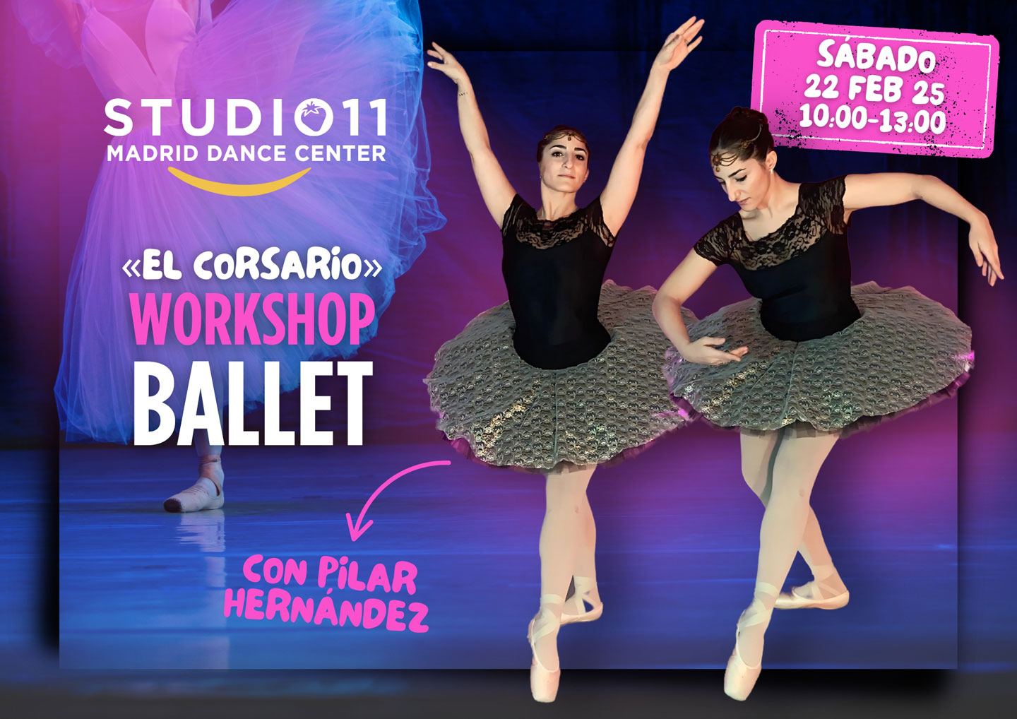 Workshop Ballet El Corsario Pilar Hernández