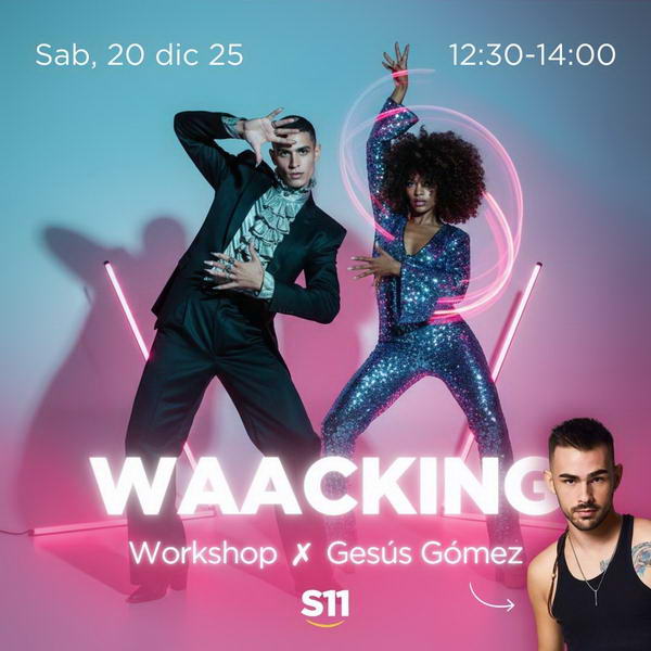 Workshop Waacking Gesús Gómez 20nov25