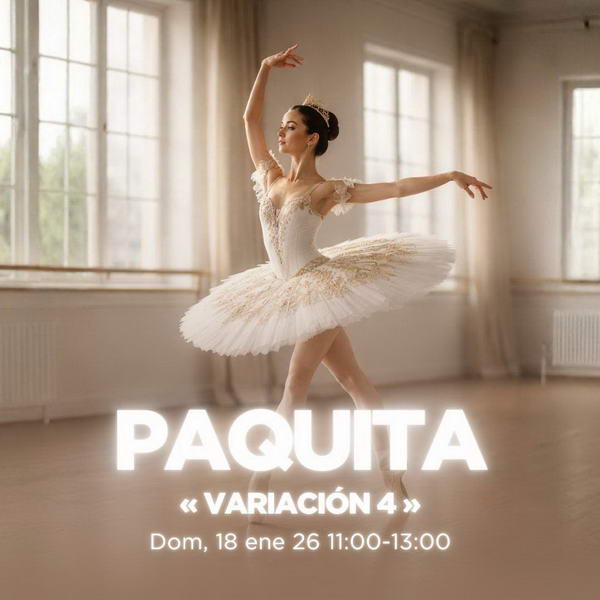 Workshop ballet Paquita Pilar Hdez. 18ene26