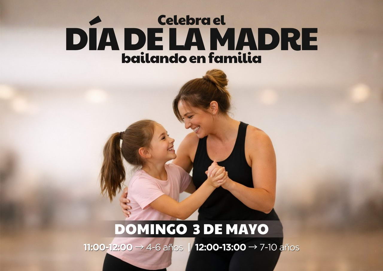 Día de la madre Taller de baile en familia