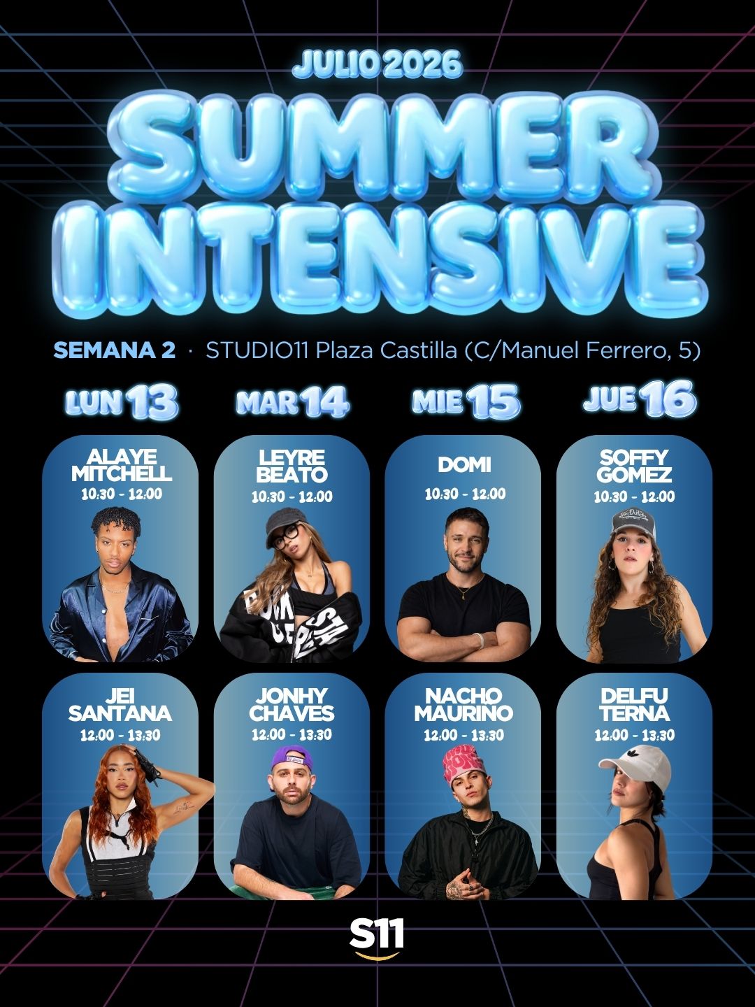 Summer Intensive 2026 HORARIO SEMANA 2