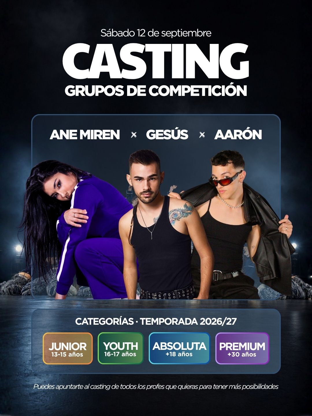 Casting Grupos de Competición 2026/27