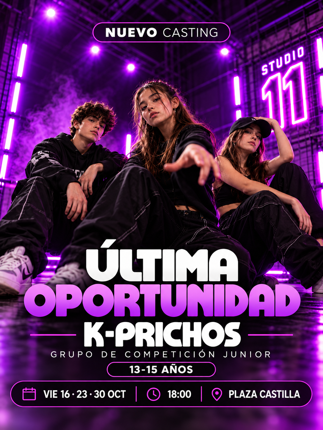 Casting KPRICHOS última oportunidad octubre 2026