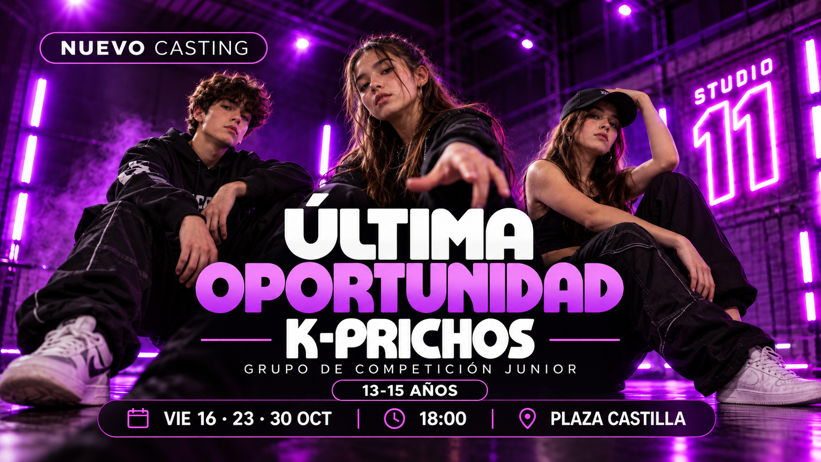 Casting K-PRICHOS Octubre 2026